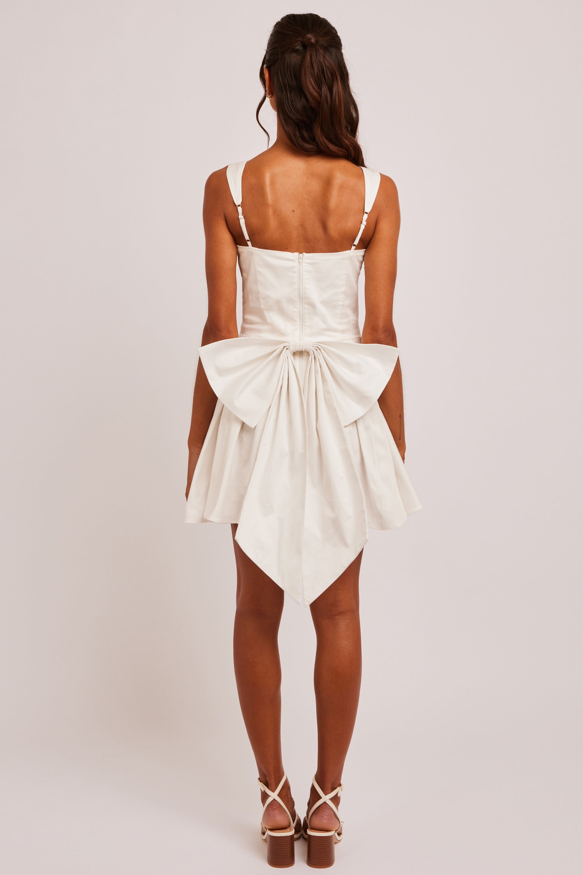 princess polly baby blue dress Lucia Backless Mini Dress with Flower Detail Jaded London