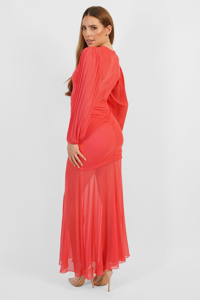 Jessie Maxi Dress in Radiant Red - Jadedroselondon