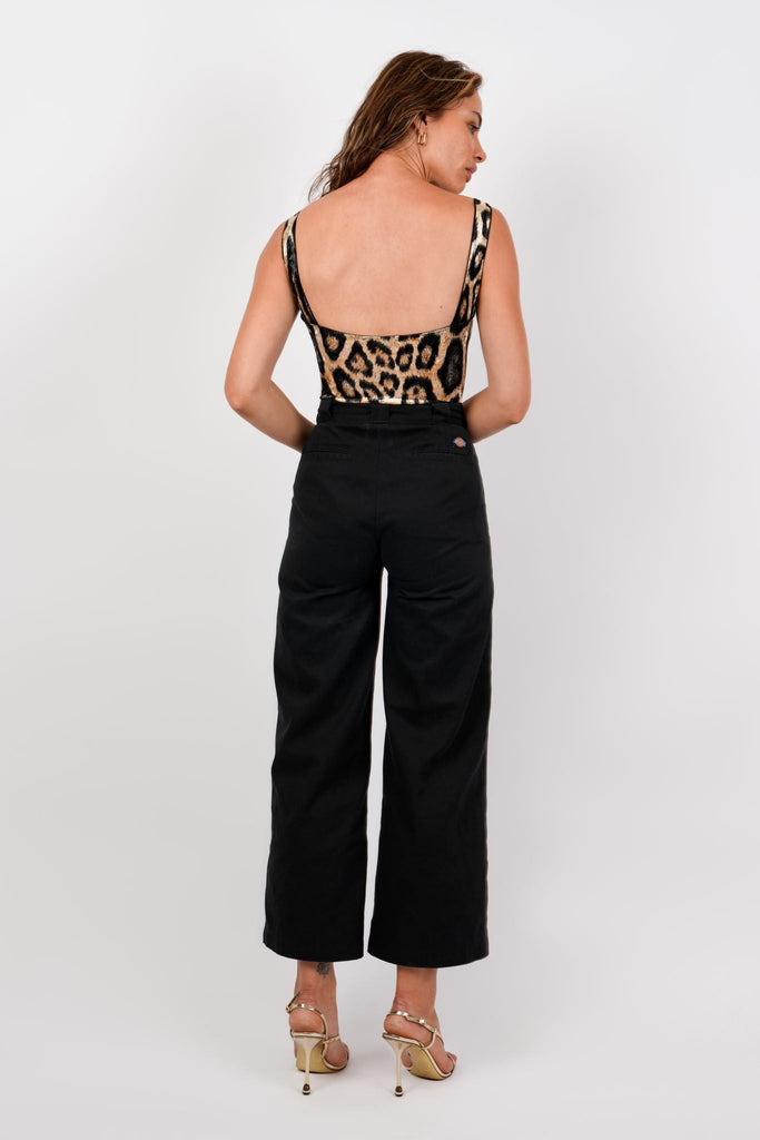 Wilma Leopard Bodysuit - Jadedroselondon